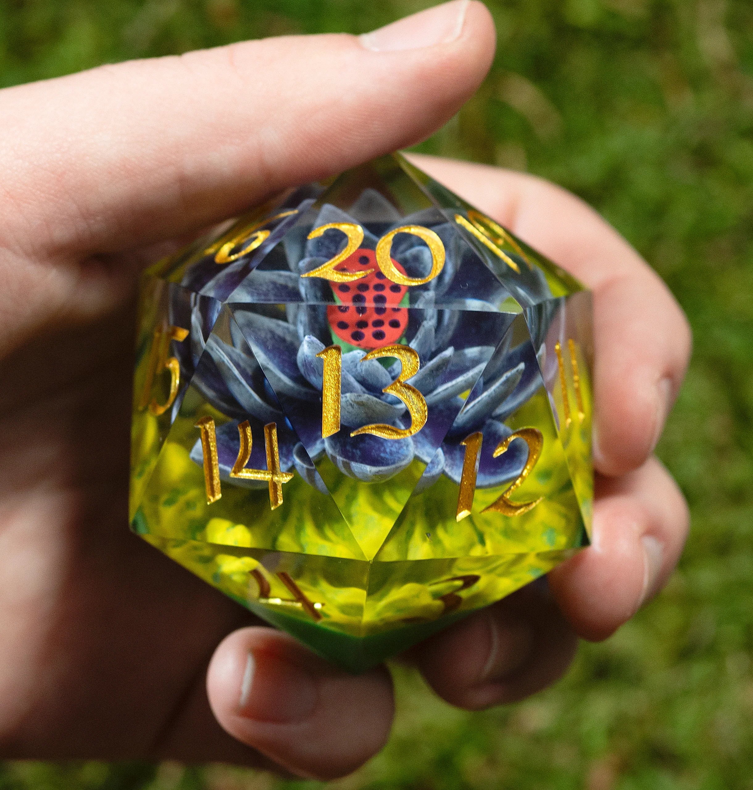 Magic: The Gathering Black Lotus Spindown 54mm D20 Dice - Image 3