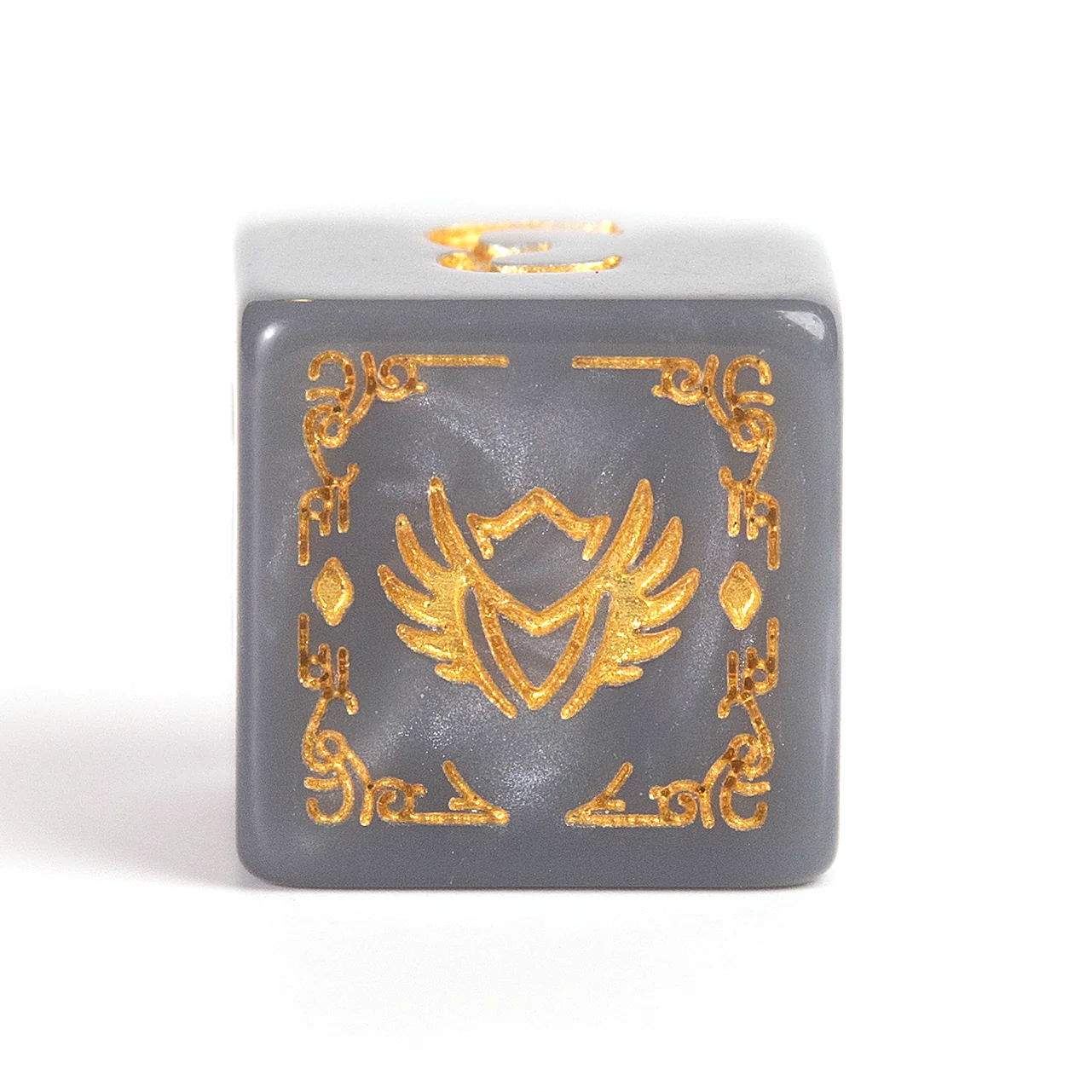 Dungeons & Dragons Adventure Dice - Paladin: White / Grey | Sirius Dice - Image 7