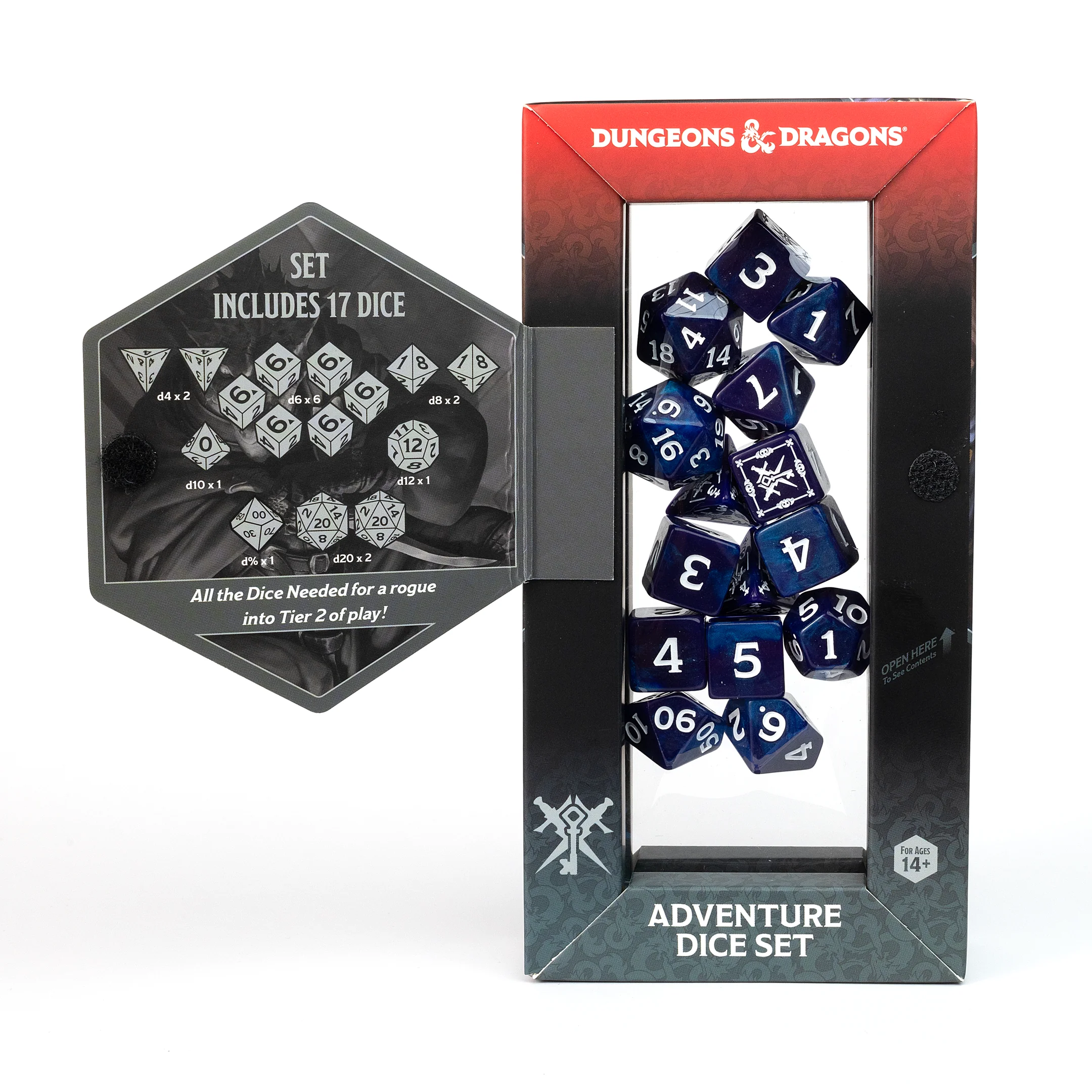 Dungeons & Dragons Adventure Dice - Rogue: Purple | Sirius Dice - Image 3